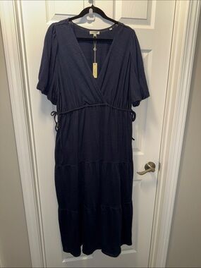 Max Studio London Navy Dress-NWT-2X